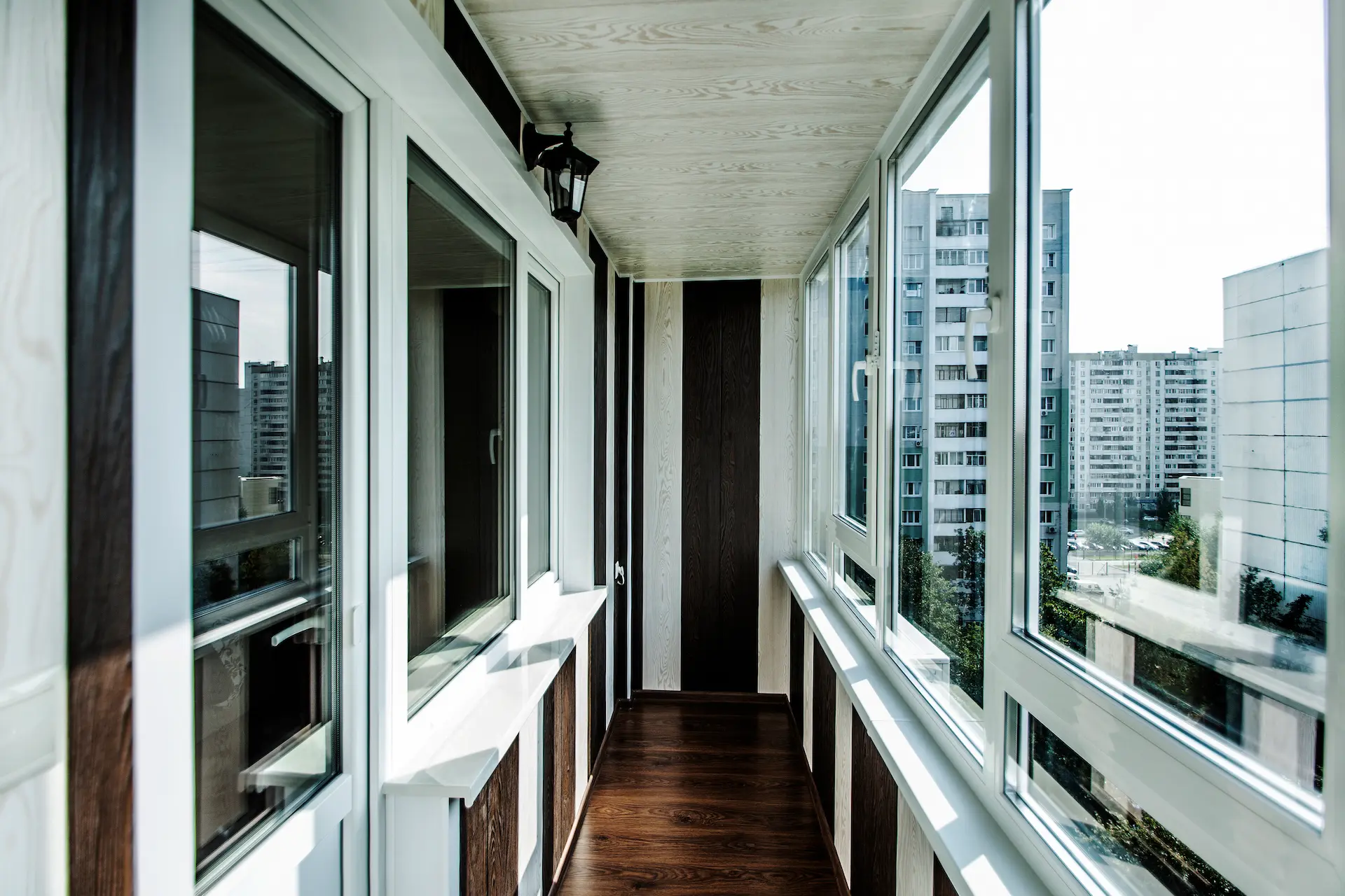 Остекление балконов  и лоджий